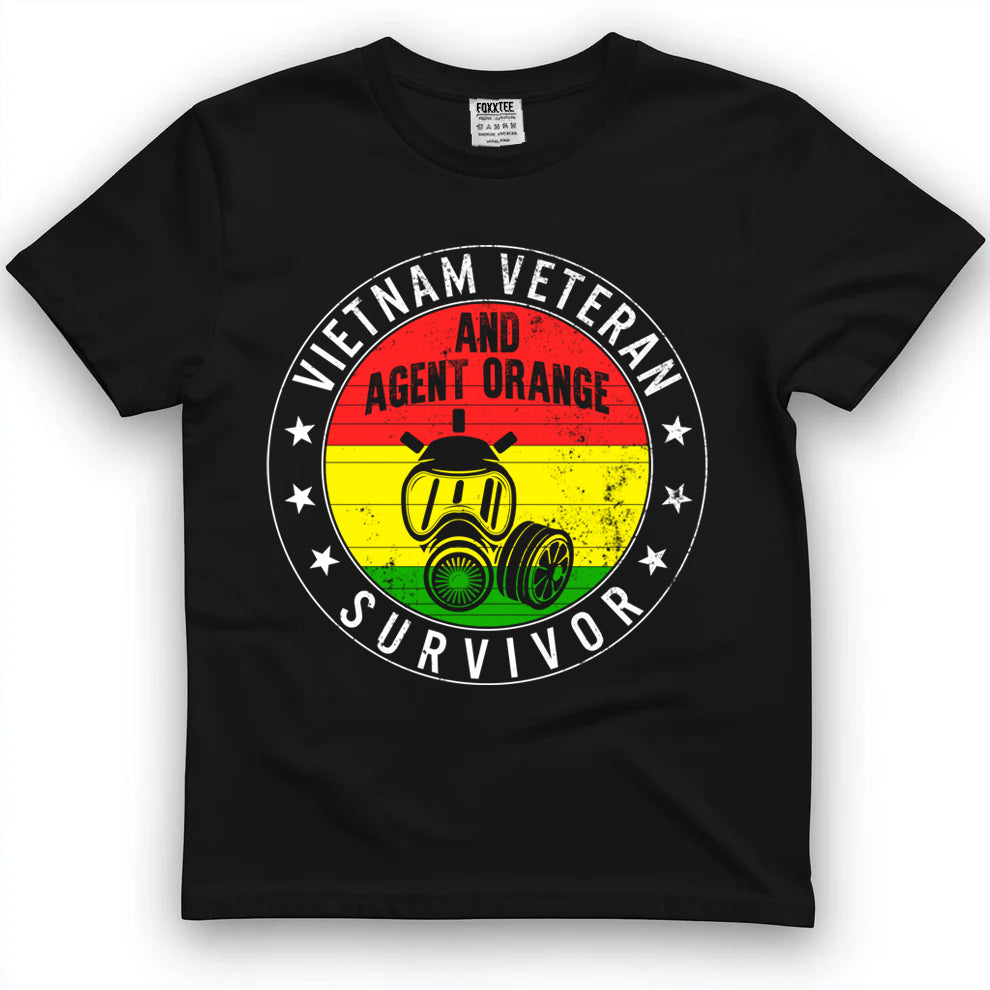 Vietnam Veteran And Orange Agent Survivor Veterans Day Men Comfort Colors t-shirt11