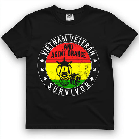 Vietnam Veteran And Orange Agent Survivor Veterans Day Men Comfort Colors t-shirt11