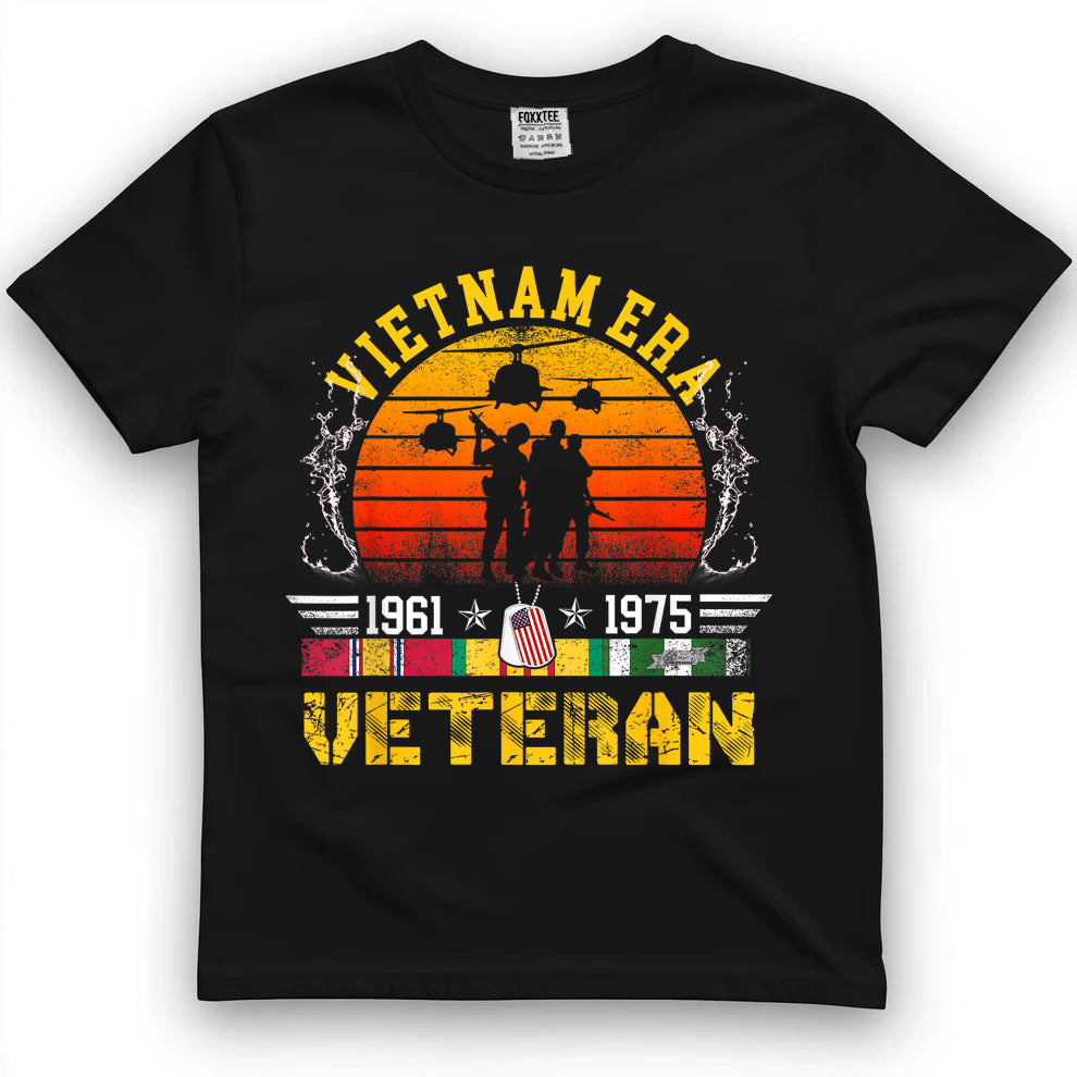 Veteran Gift T-Shirt Vietnam War Era Retired Soldier T-Shirt