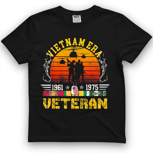 Veteran Gift T-Shirt Vietnam War Era Retired Soldier T-Shirt