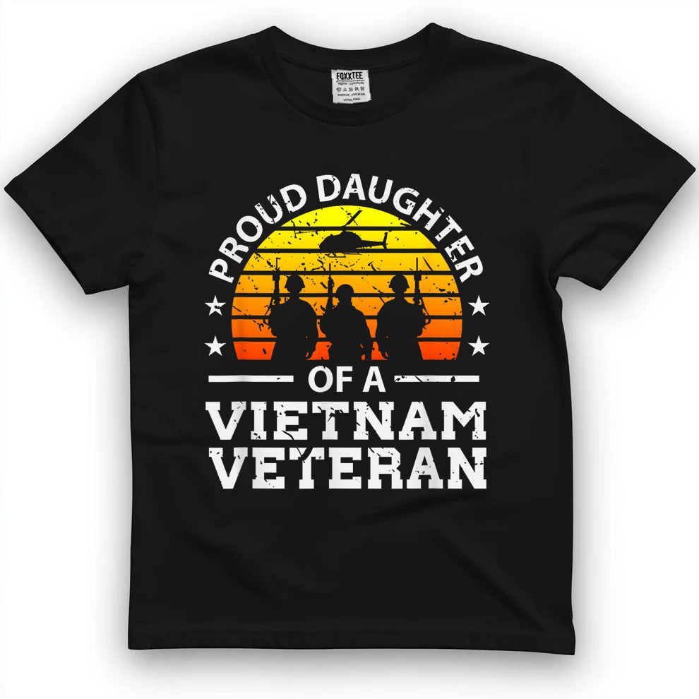Proud Daughter of A Vietnam Veteran T-Shirt1