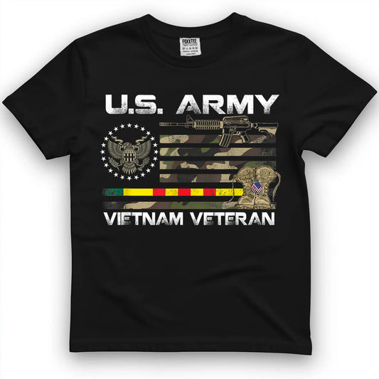 U.S. Army Vietnam Veteran T-Shirt, Vietnam Veteran Gift T-Shirt