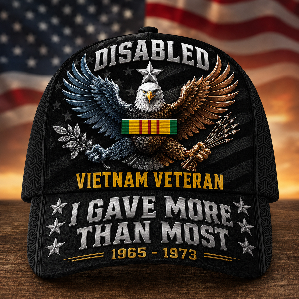 Disabled Vietnam Veteran Cap I Gave More Than Most