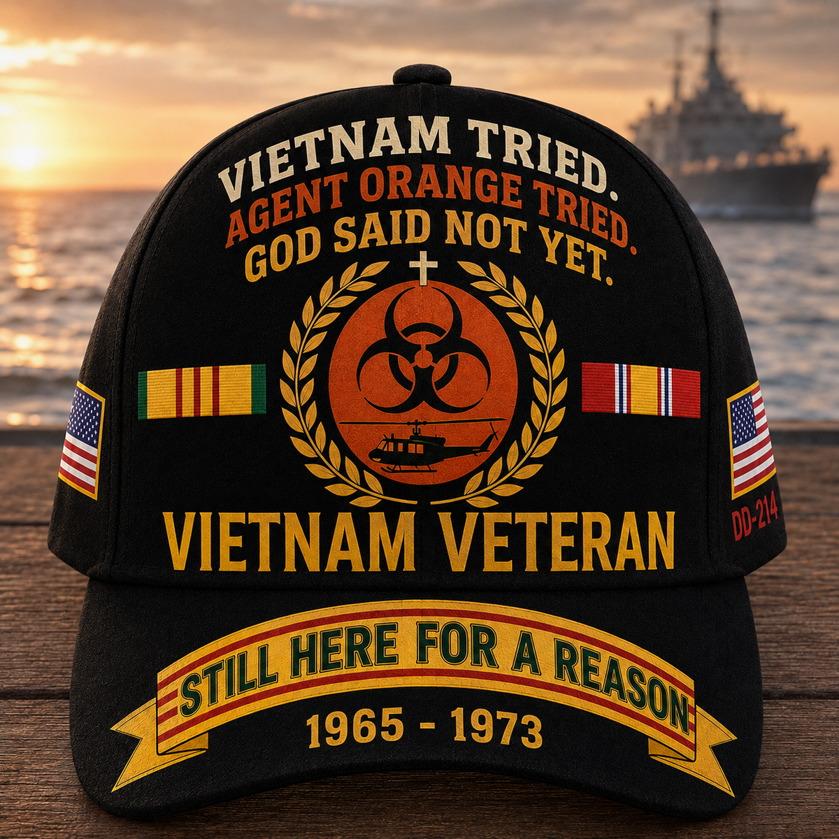 Vietnam Tried Agent Orange Tried God Said Not Yet Cap