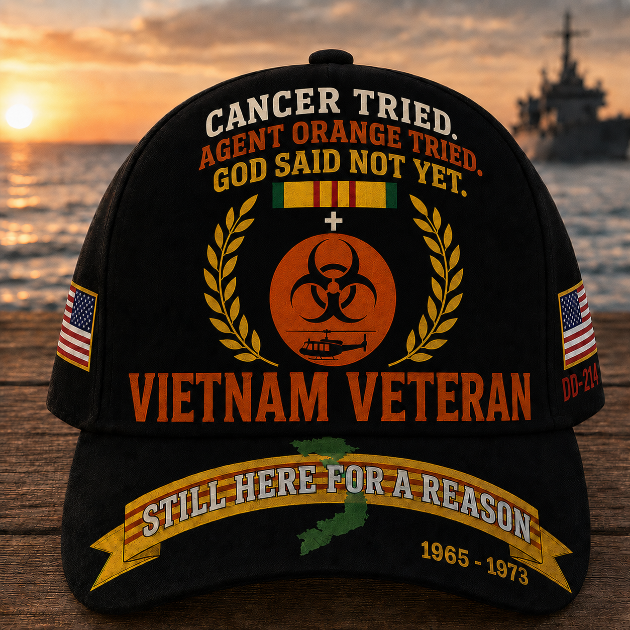 Cancer Tried Agent Orange Tried God Said Not Yet Cap