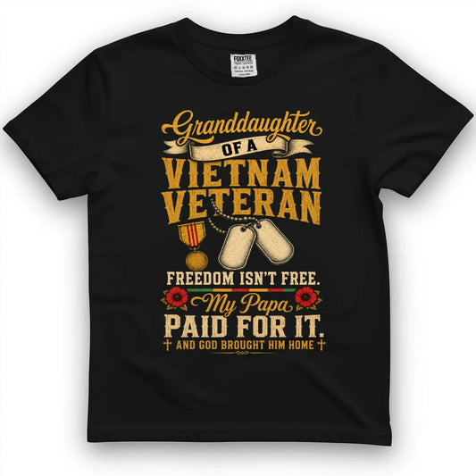 Granddaughter Of A Vietnam Veteran