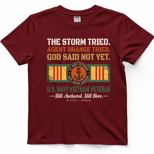 US Navy Vietnam Veteran The Storm Tried