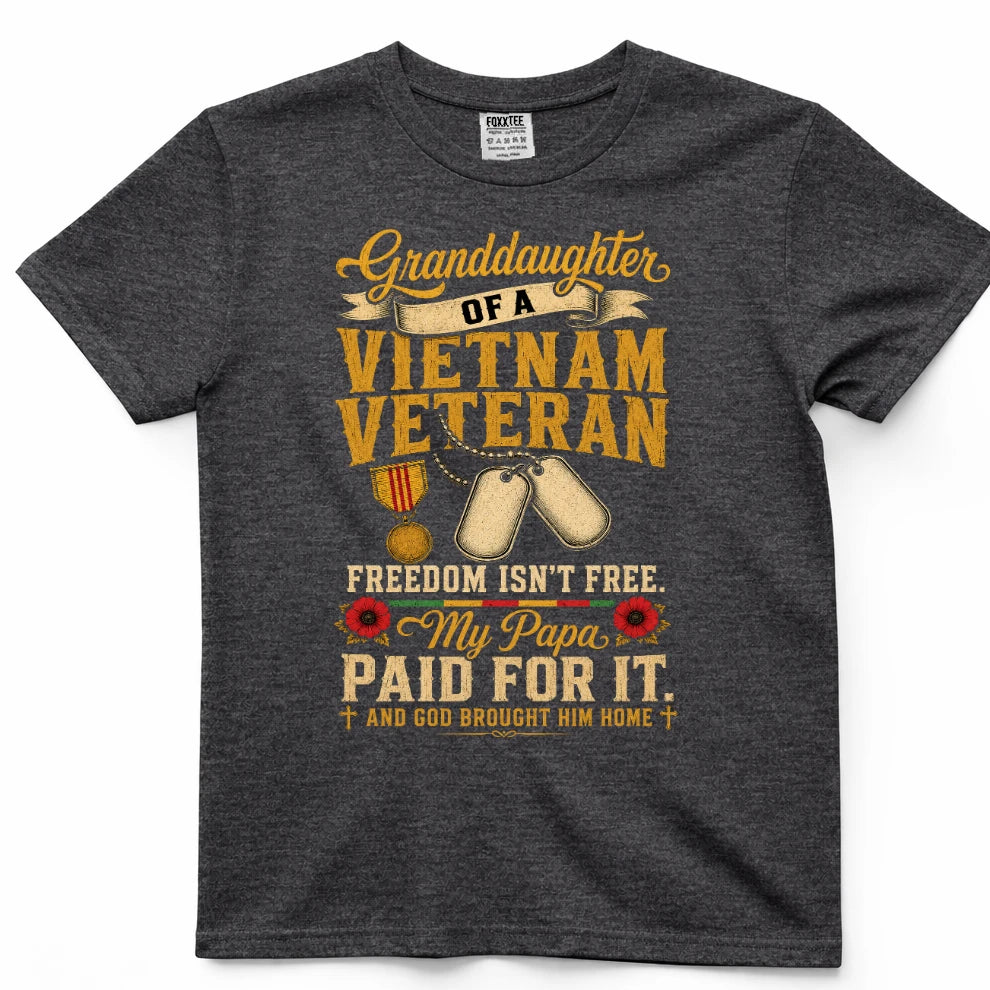 Granddaughter Of A Vietnam Veteran