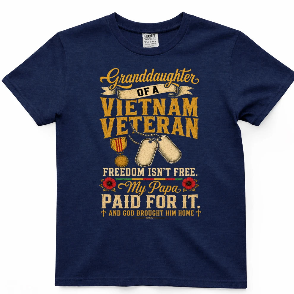 Granddaughter Of A Vietnam Veteran
