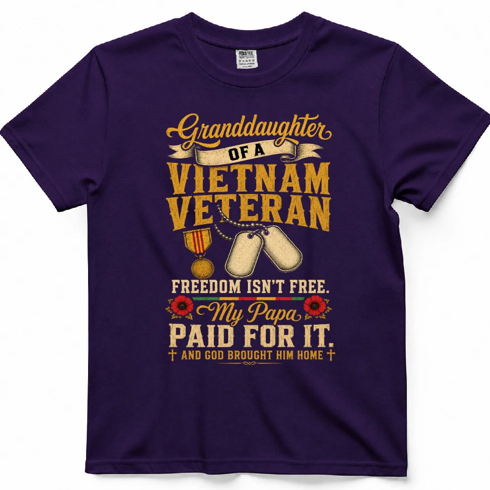 Granddaughter Of A Vietnam Veteran